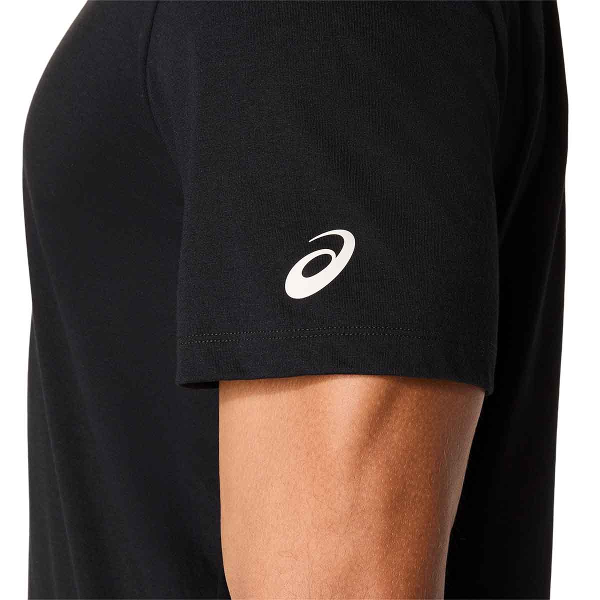 Asics Game Seasonal Graphic Tee Man Performance Black חולצת אסיקס לגברים