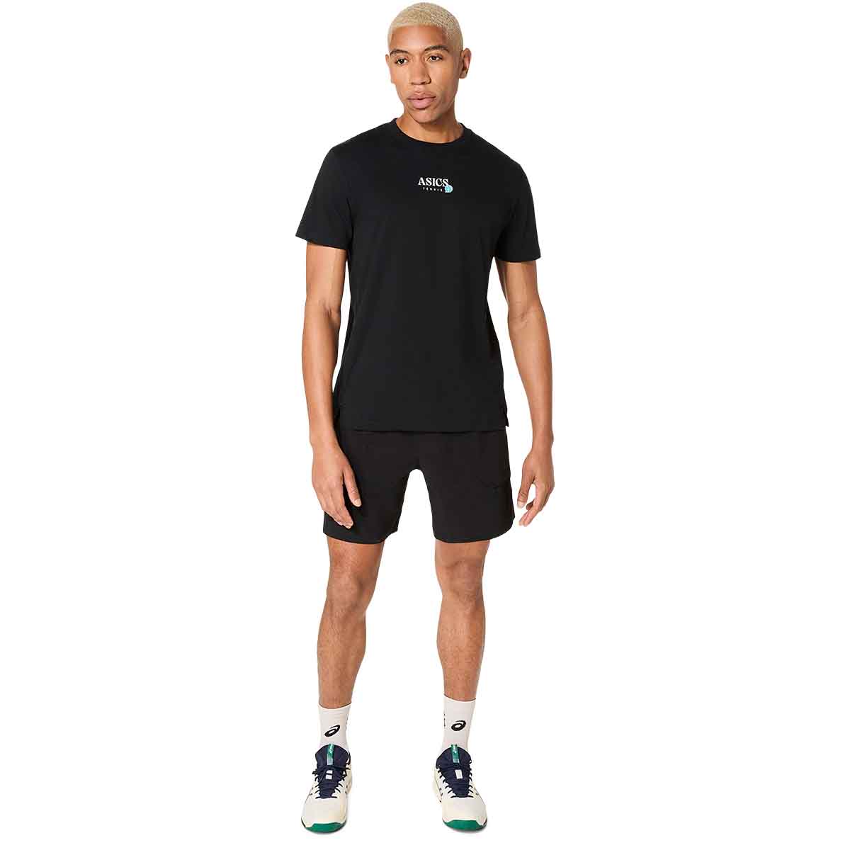 Asics Game Seasonal Graphic Tee Man Performance Black חולצת אסיקס לגברים