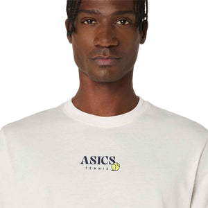 Asics Game Seasonal Graphic Tee Man Cream חולצת אסיקס לגברים