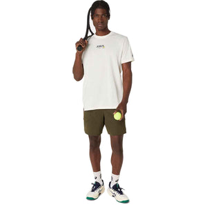Asics Game Seasonal Graphic Tee Man Cream חולצת אסיקס לגברים