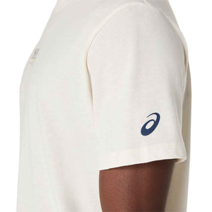 Asics Game Seasonal Graphic Tee Man Cream חולצת אסיקס לגברים