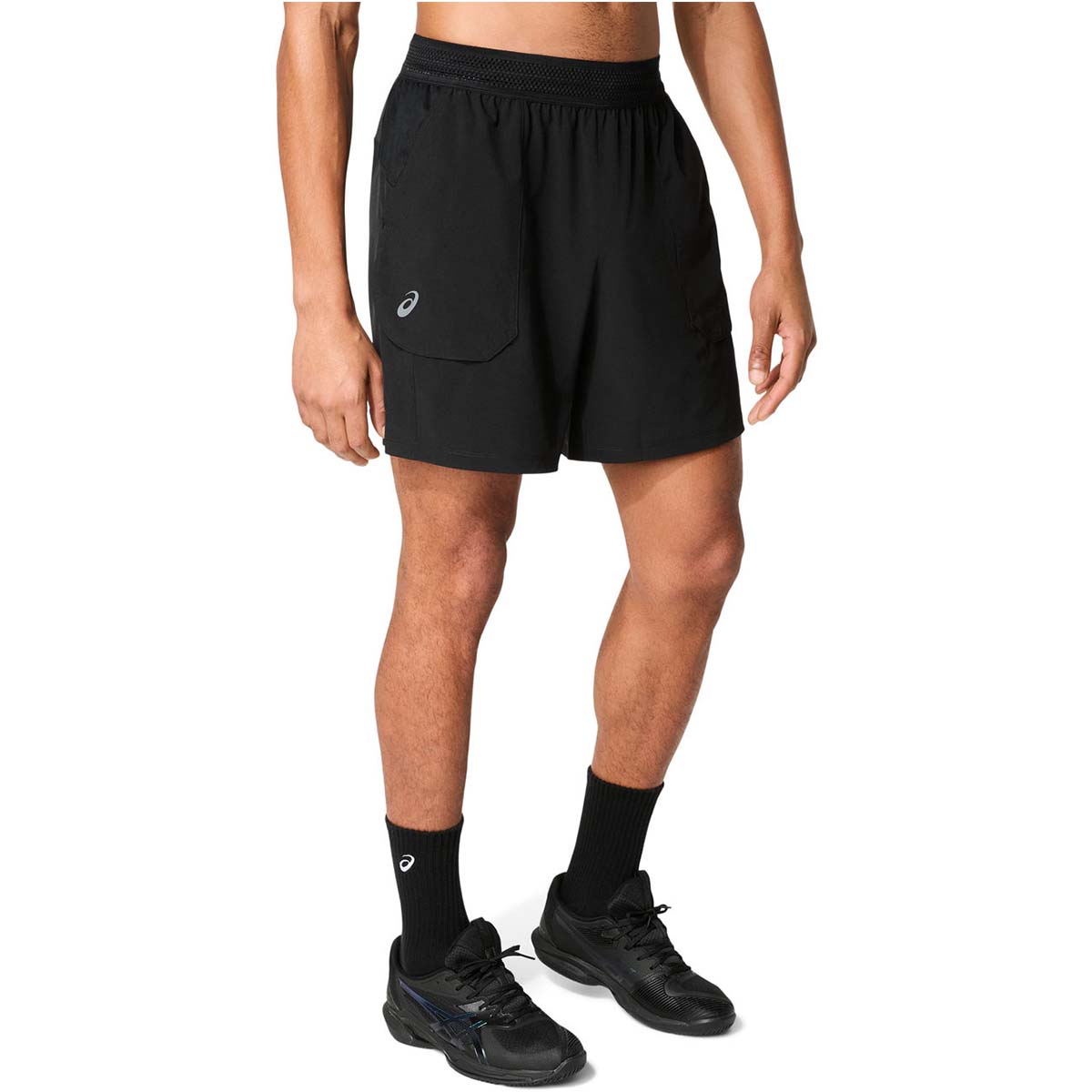 Asics Match 7In Short Man Performance Black מכנסי טניס לגברים