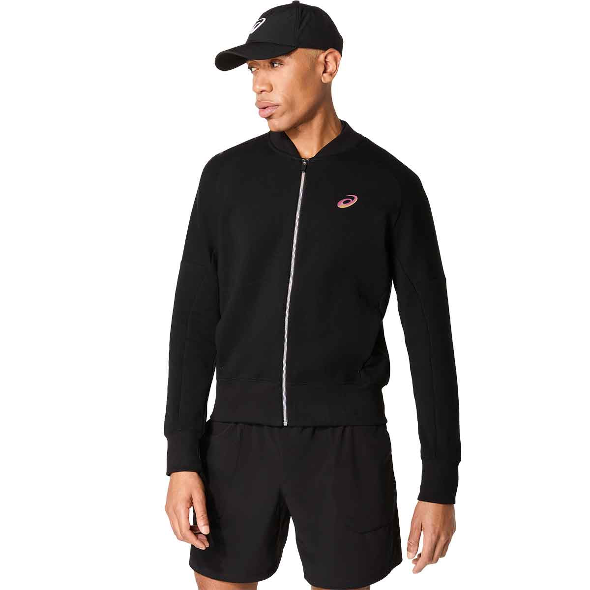 Asics Match Capsule Jacket Man Performance Black ג'קט טניס לגברים