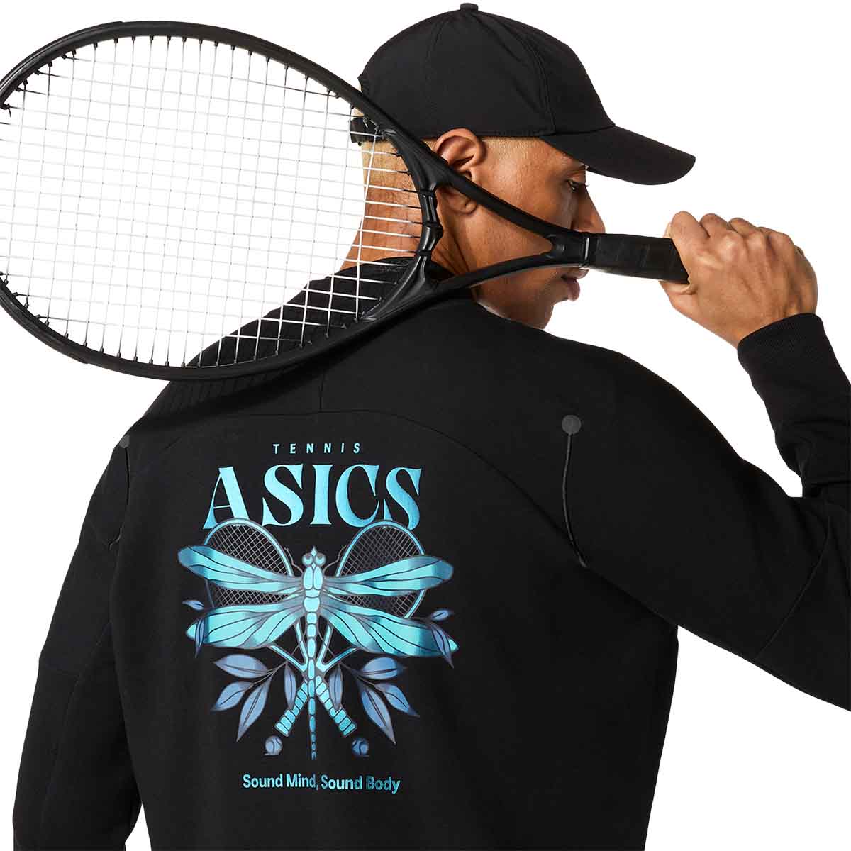 Asics Match Capsule Jacket Man Performance Black ג'קט טניס לגברים