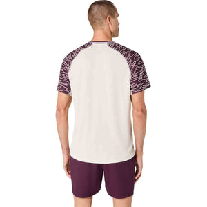 Asics Padel Court SS Top Men Soft Oat חולצת פאדל לגברים