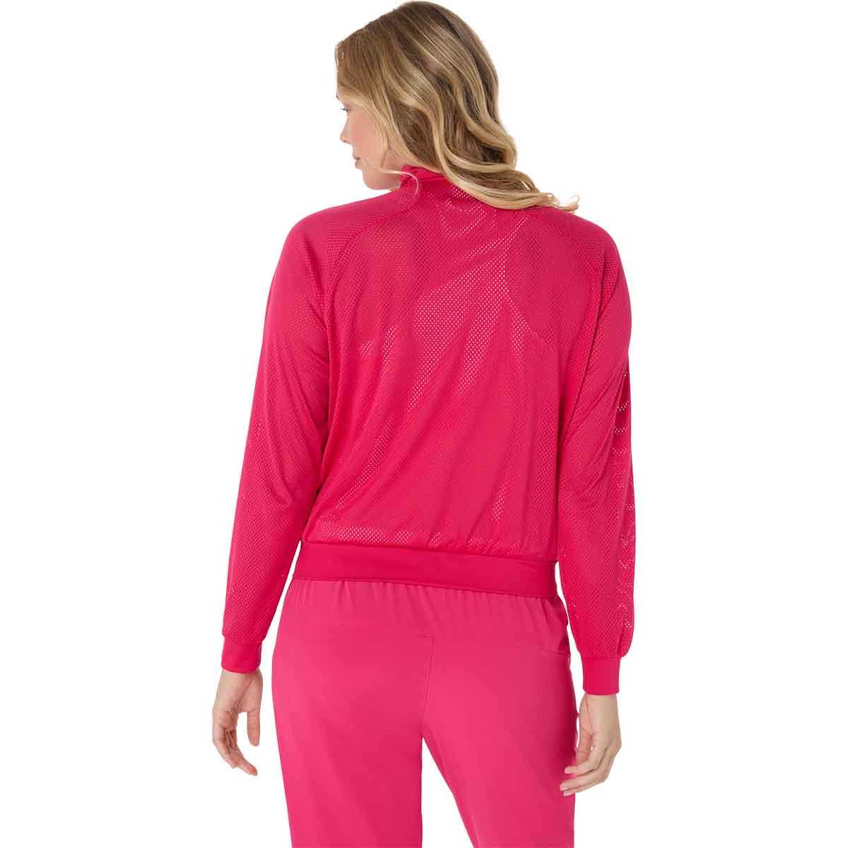 Asics Women Match Jacket Woman Bright Rose ג'קט טניס ורוד לנשים