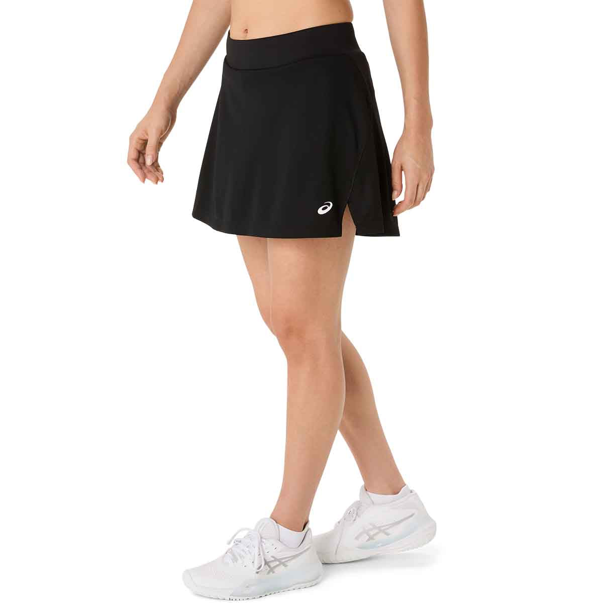 Asics Court Skirt Woman Performance Black חצאית טניס לנשים