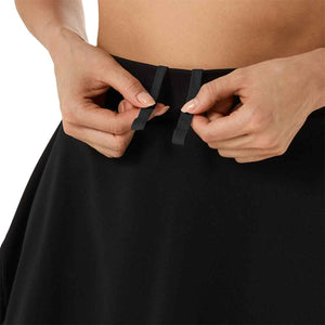 Asics Court Skirt Woman Performance Black חצאית טניס לנשים