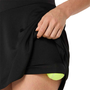 Asics Court Skirt Woman Performance Black חצאית טניס לנשים