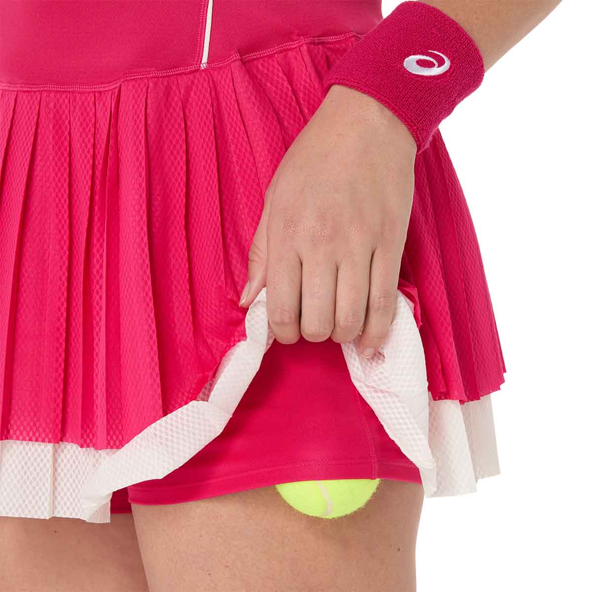 Asics Match Dress Woman Bright Rose חצאית טניס לנשים