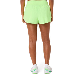 Asics Match Laser Cut Short Women Illuminate Green מכנסי טניס לנשים