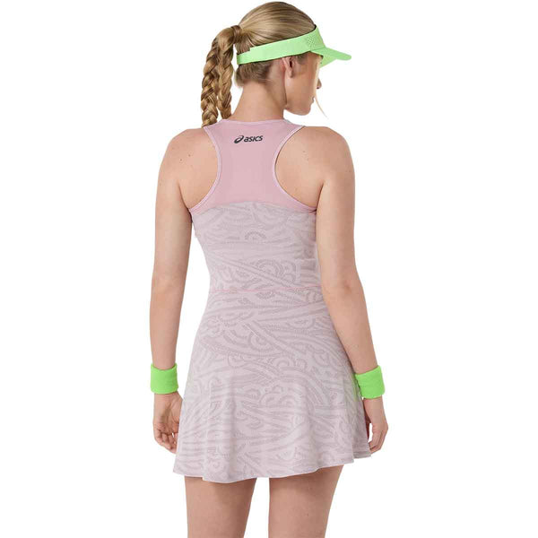 Asics Match Jacquard Dress Women Morganite שמלת טניס לנשים