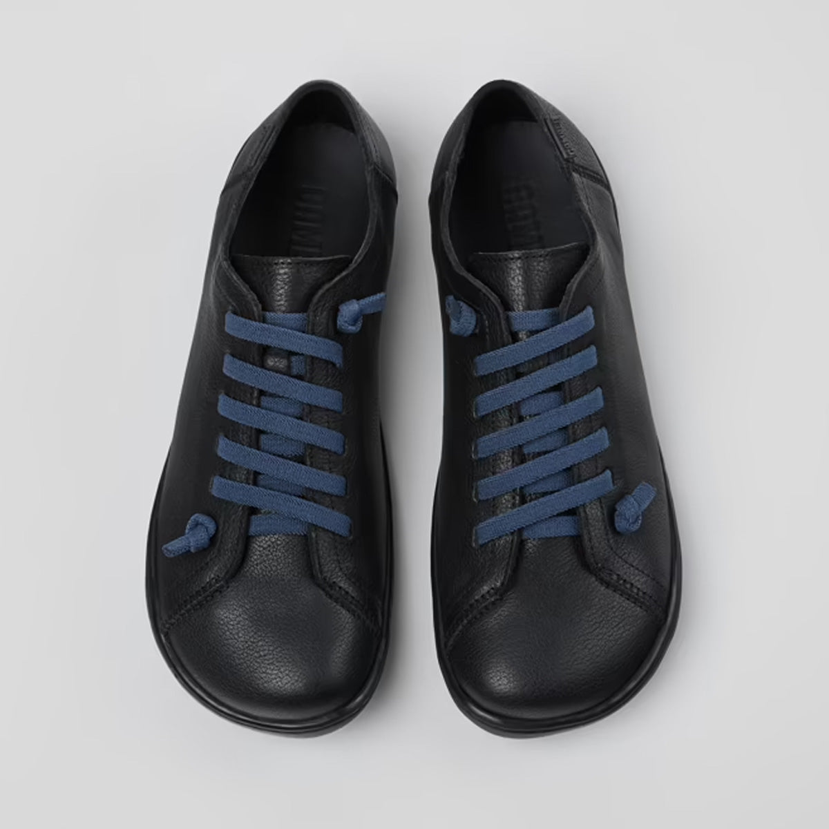 Camper Peu Black Leather Women's Shoes נעלי קמפר לנשים