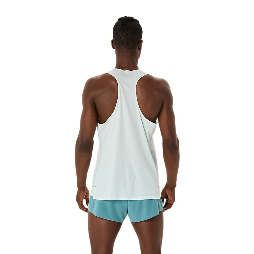 Asics Light Knit Singlet Men Soothing Sea גופיית ריצה לגברים