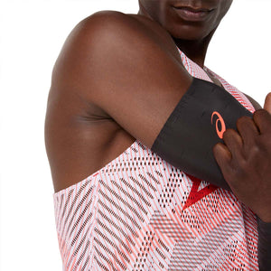 Asics Metaspeed Singlet Man Flash Red גופיית ריצה לגברים