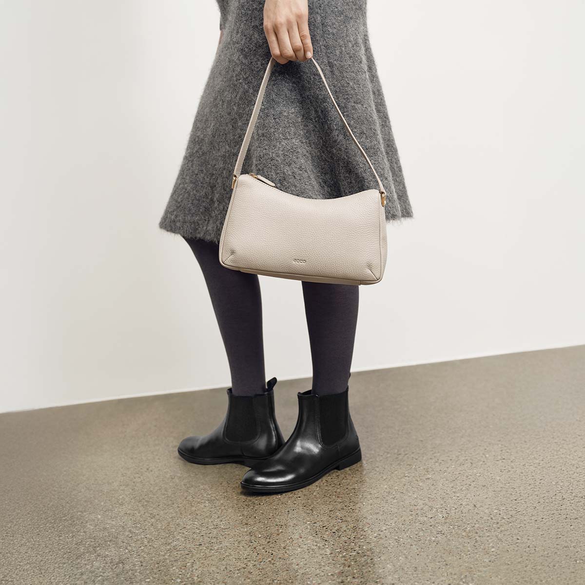 Ecco Dress Classic 15 Black מגפי אקו לנשים דרס קלאסיק 15 שחור