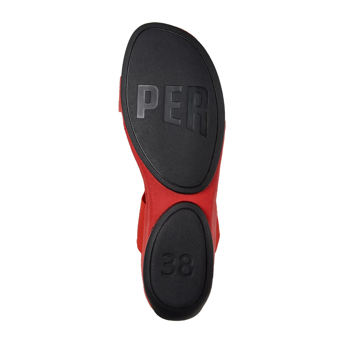 Camper Right Red Leather Sandals for Women סנדלי קמפר לנשים