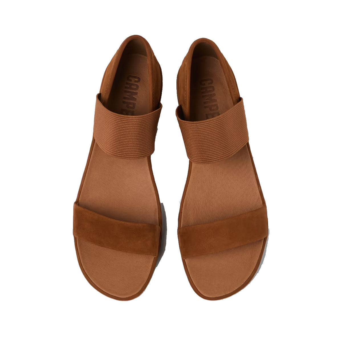 Camper Right Brown Nubuck Sandals for Women סנדלי קמפר לנשים