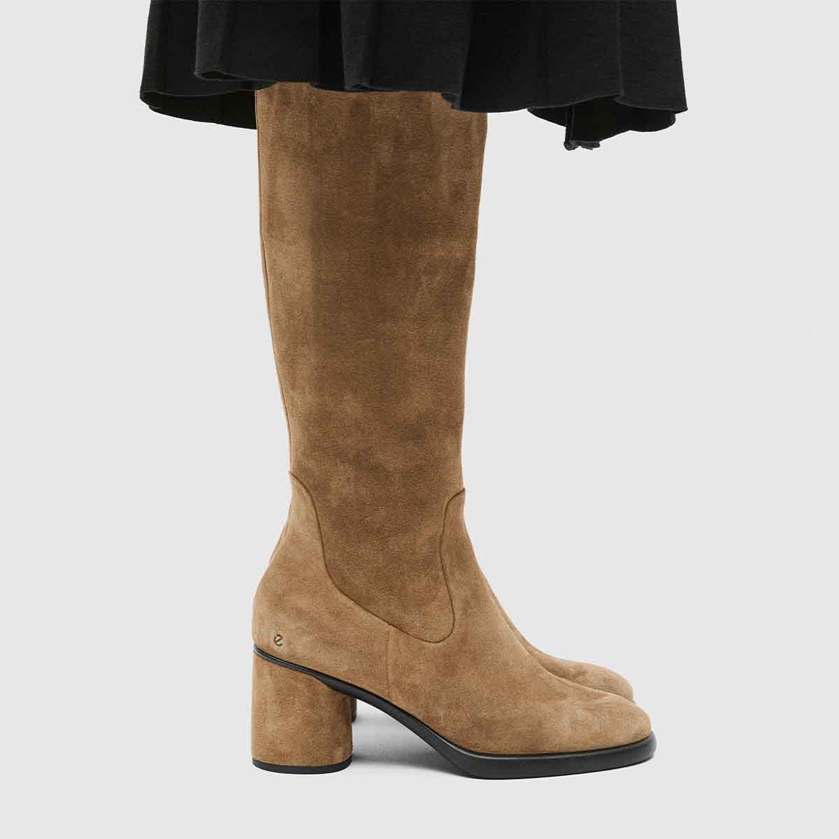 Ecco Sculpted LX 55 Camel מגפי נשים אקו