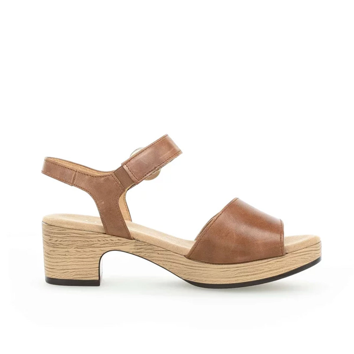 Gabor Brown platform sandal סנדלי גאבור לנשים
