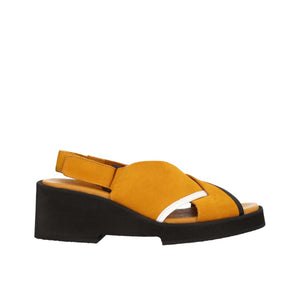 Arche RIANNY NAKA NUBUCK NOIR KARI BLANC סנדלי ארצ' לנשים