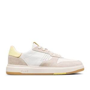 Clae Moses White Offwhite Wax Yellow men סניקרס גברים