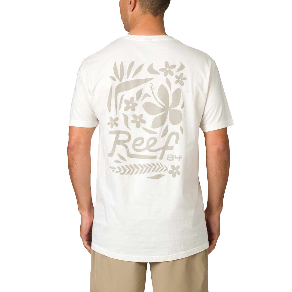 Reef Lush Tee Vintage White חולצת ריף לגברים