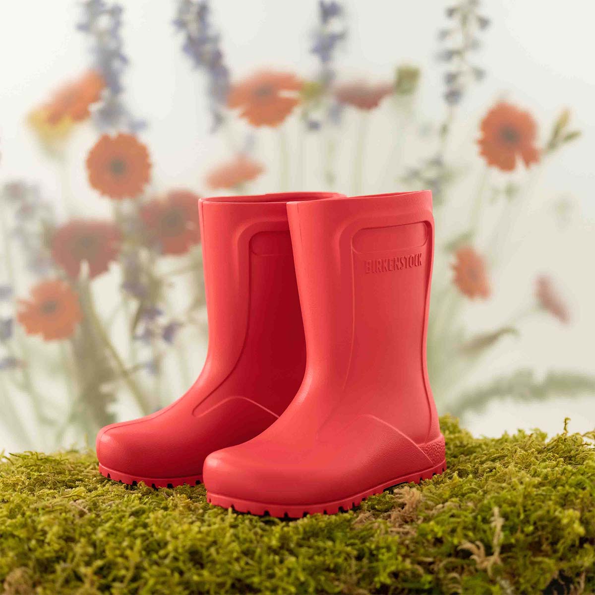 Birkenstock Derry EVA Kids Active Red דרי EVA מגפי ילדים בירקנשטוק פלייגראונד אדום