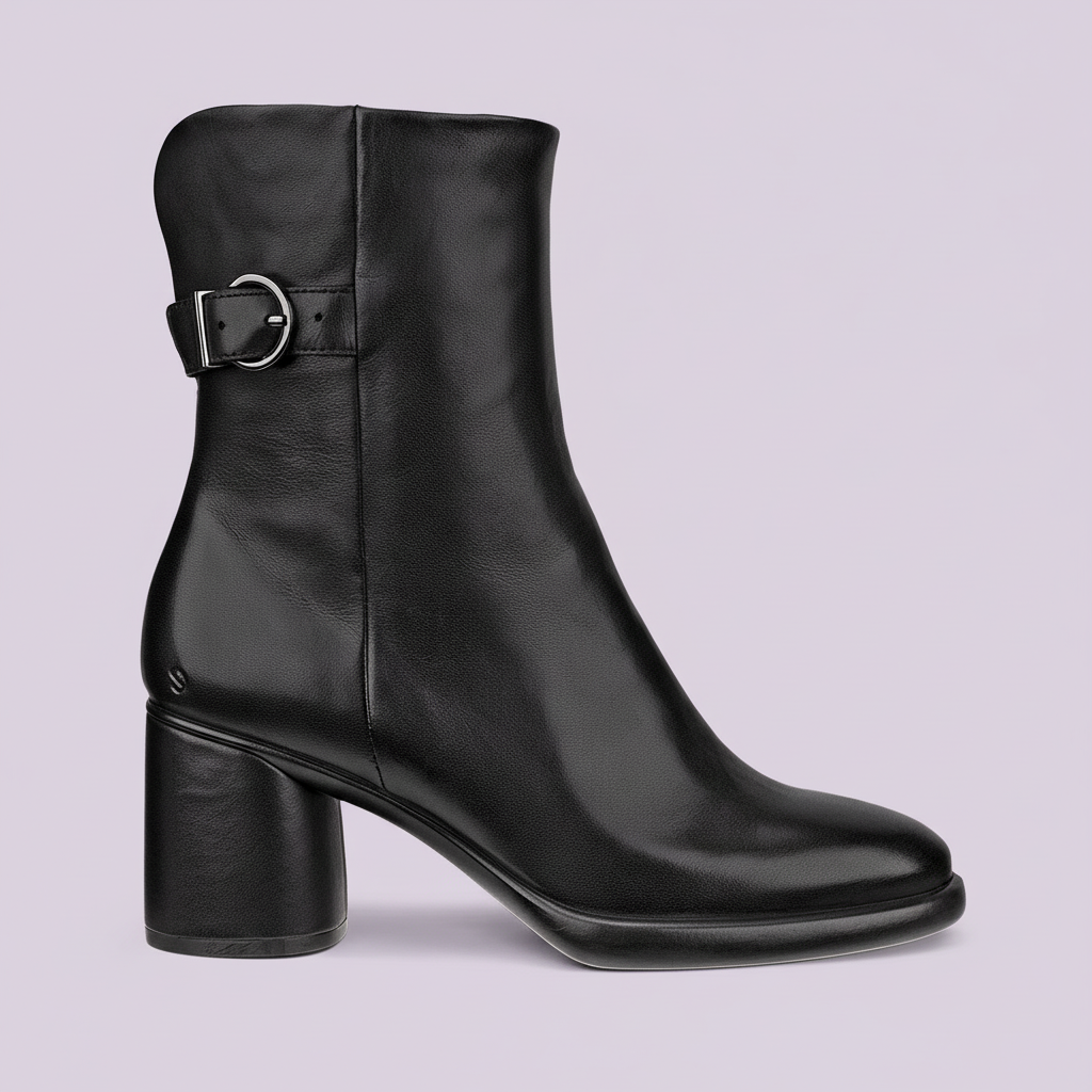 Ecco Sculpted LX 55 Black מגפי אקו לנשים סקלפצ'רד LX 55 שחור