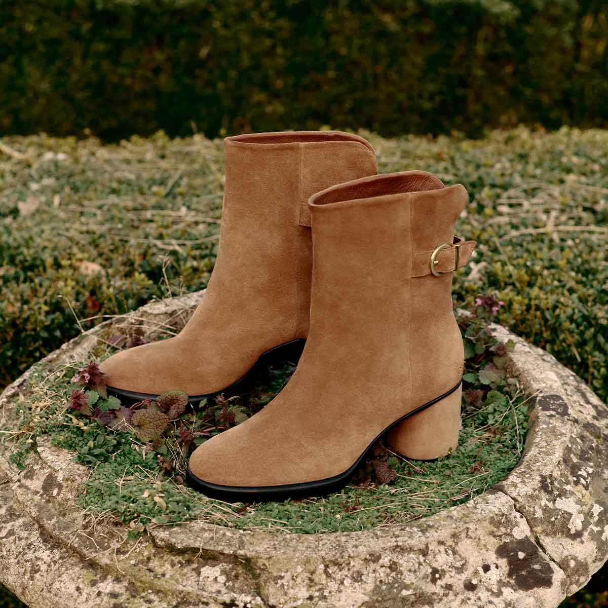 Ecco Sculpted LX 55 Camel מגפי אקו לנשים סקלפצ'רד LX 55 קאמל