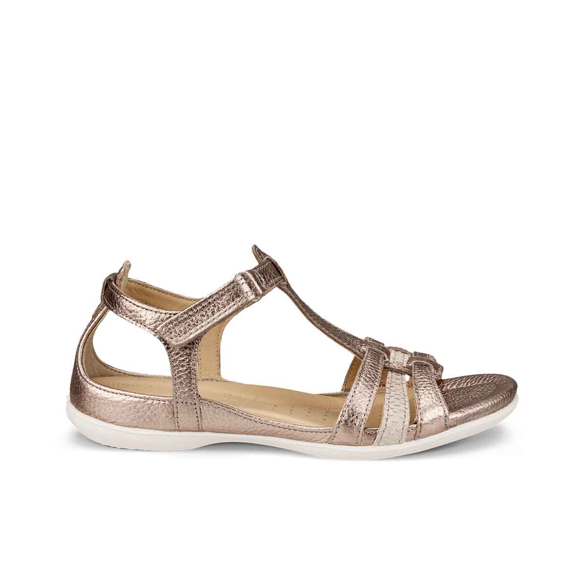 סנדלי נשים אקו ECCO Flash Warm Grey Metallic