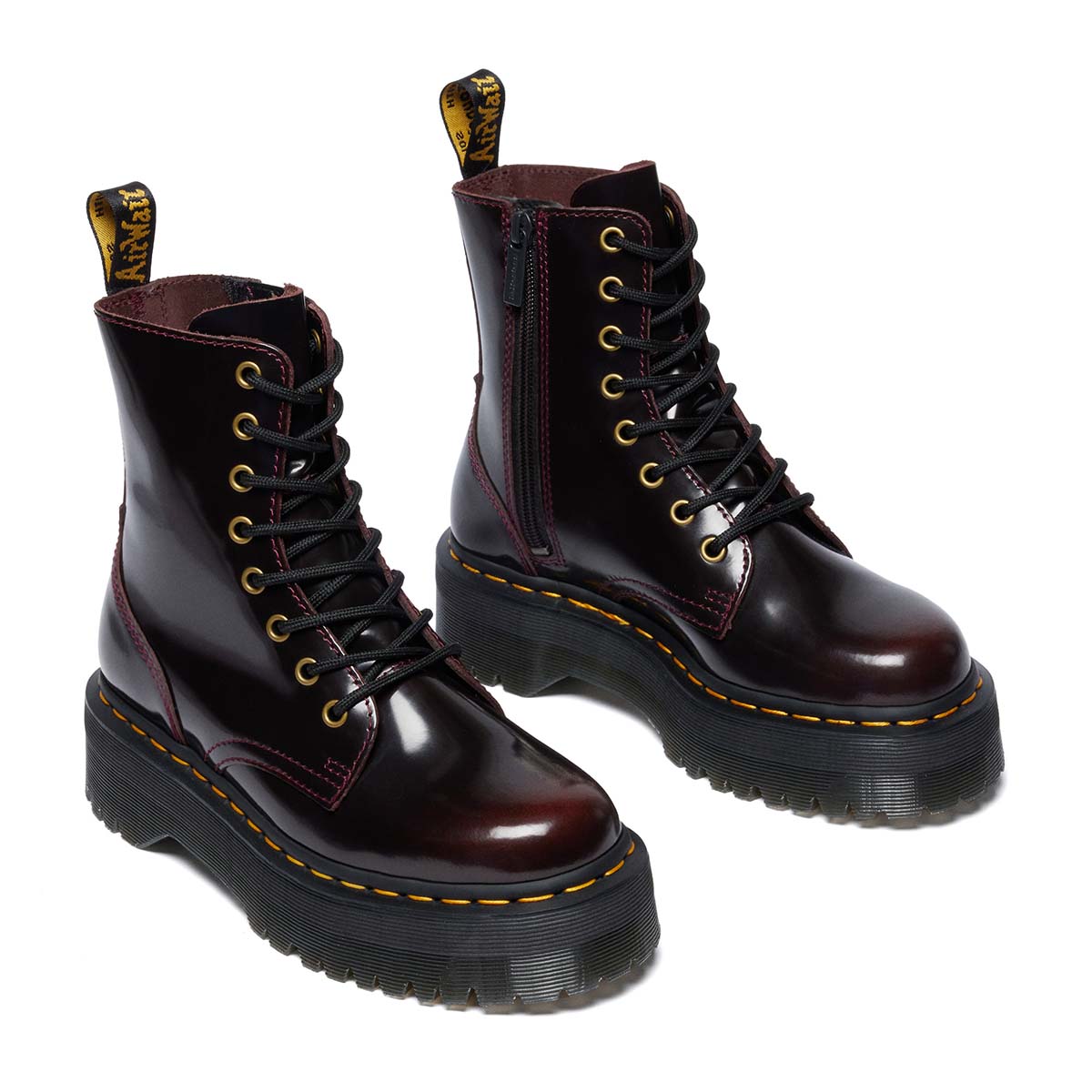 Dr. Martens Jadon Cherry Red Arcadia נעלי ד"ר מרטינס גיידון אדום