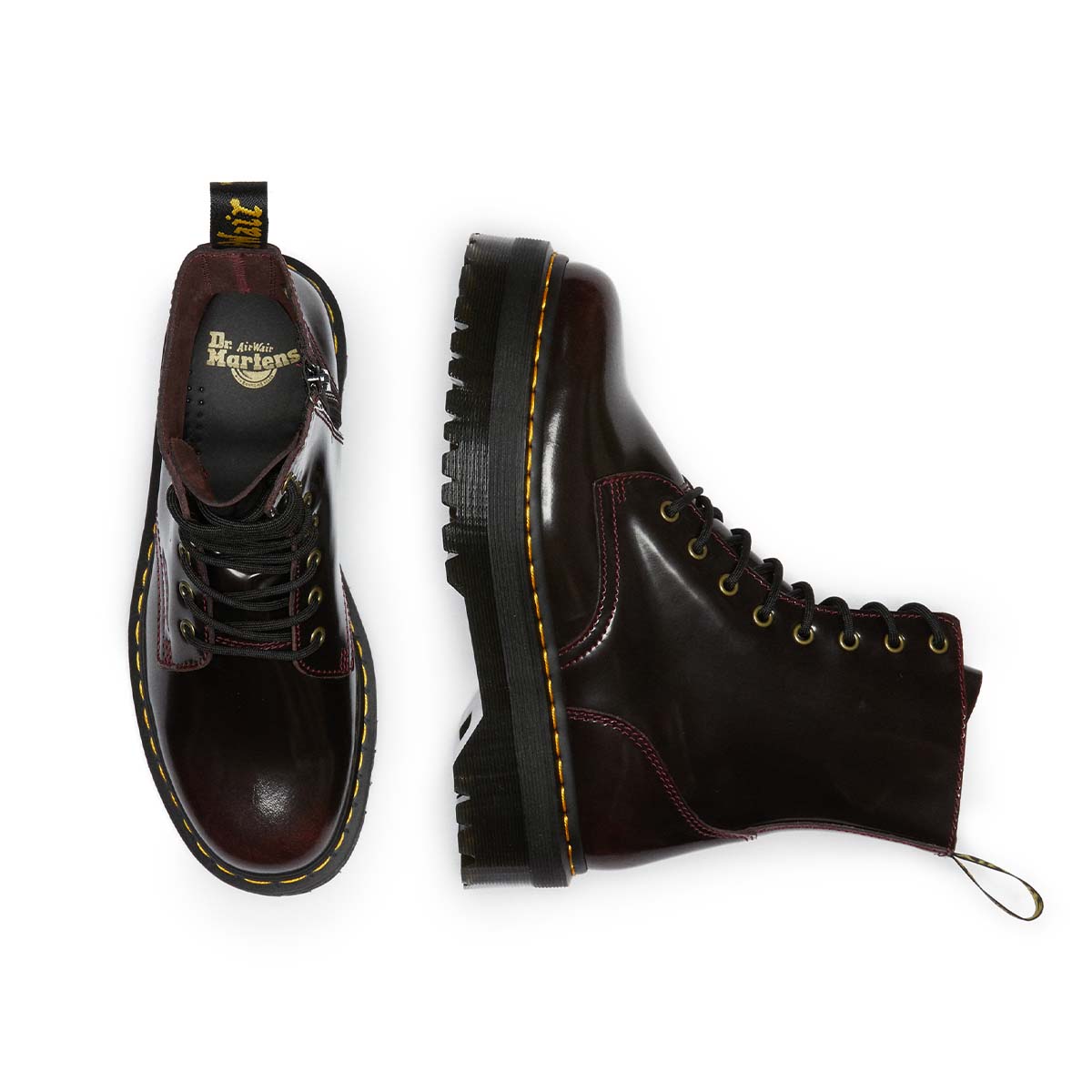 Dr. Martens Jadon Cherry Red Arcadia נעלי ד"ר מרטינס גיידון אדום