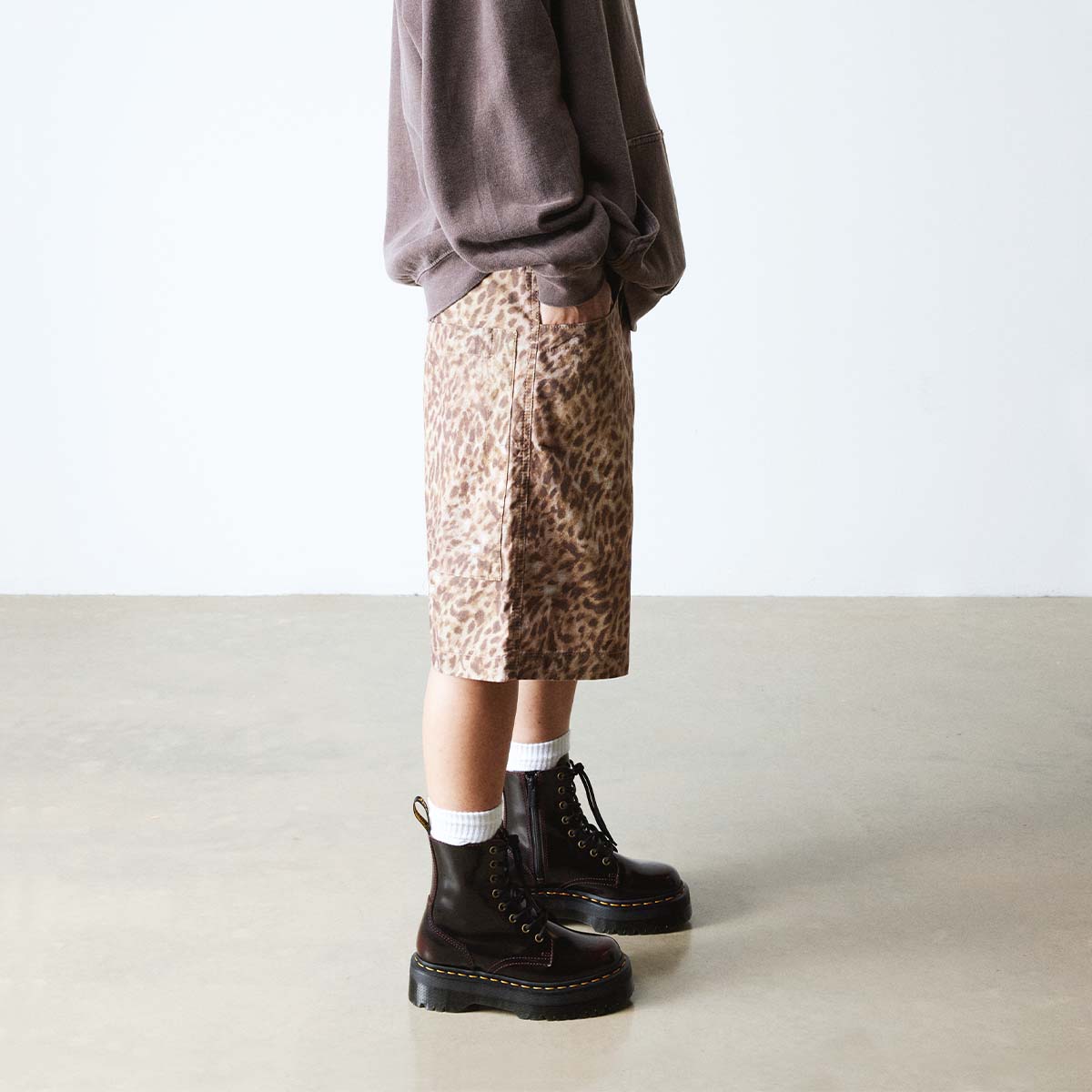 Dr. Martens Jadon Cherry Red Arcadia נעלי ד"ר מרטינס גיידון אדום