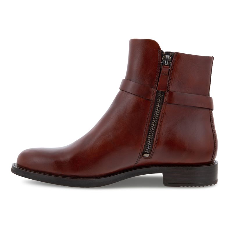 ECCO Sartorelle 25 Mid-Cut Boo אקו סרטורל 25 חום לנשים