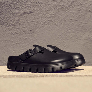 Birkenstock Boston Chunky EXQ LE Black כפכפי בירקנשטוק בוסטון צאנקי שחור