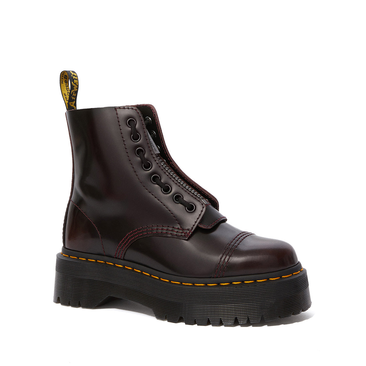 Dr. Martens Sinclair Jungle Boot Arcadia Cherry Red מגפי ד"ר מרטינס סינקלייר לנשים