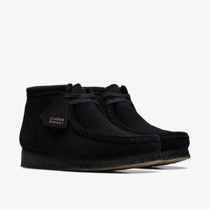 Clarks Wallabee Boot Black מגפי קלארקס לגברים