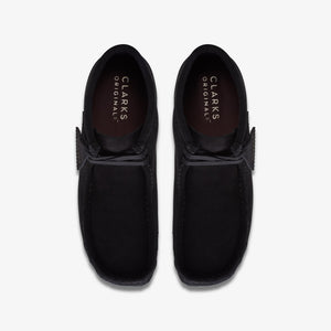 Clarks Wallabee Boot Black מגפי קלארקס לגברים