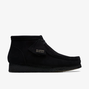 Clarks Wallabee Boot Black מגפי קלארקס לגברים