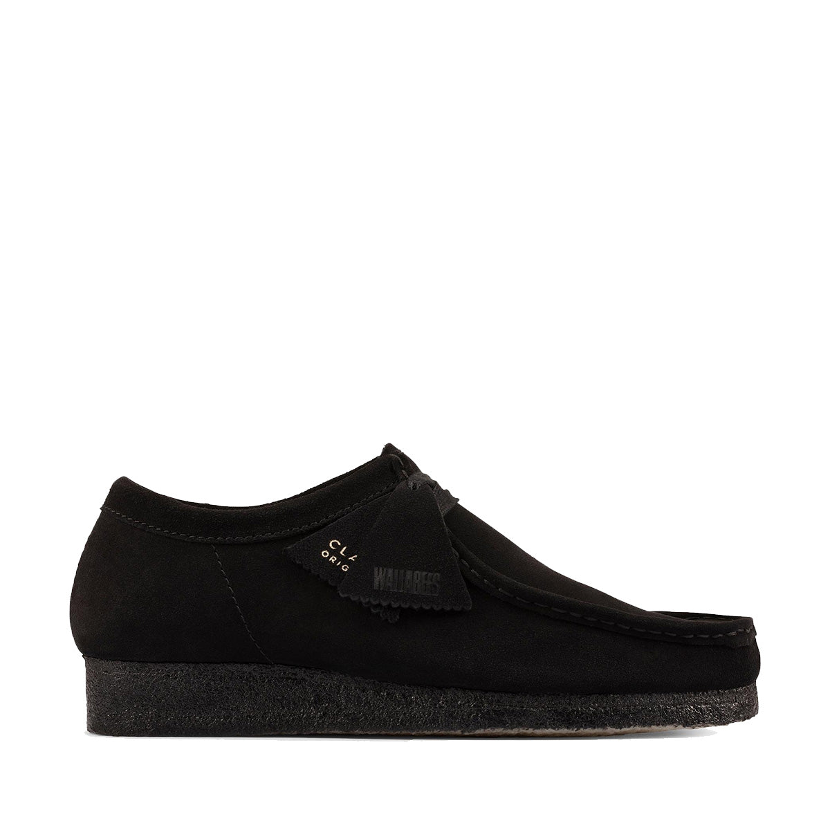 Clarks Wallabee Black נעלי מוקסינים וולבי לגברים