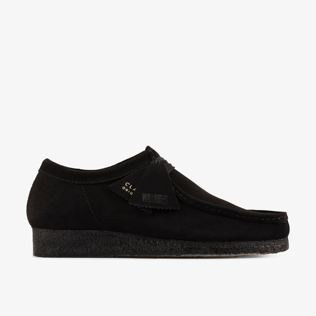 Clarks Wallabee Black נעלי מוקסינים וולבי לגברים