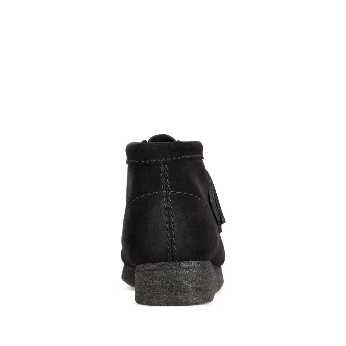 Clarks Wallabee Boot. Black Women מגפי נשים קלארקס