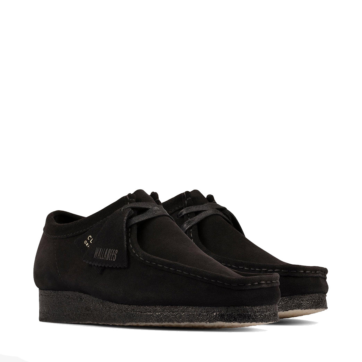 Clarks Wallabee Black נעלי מוקסינים וולבי לנשים