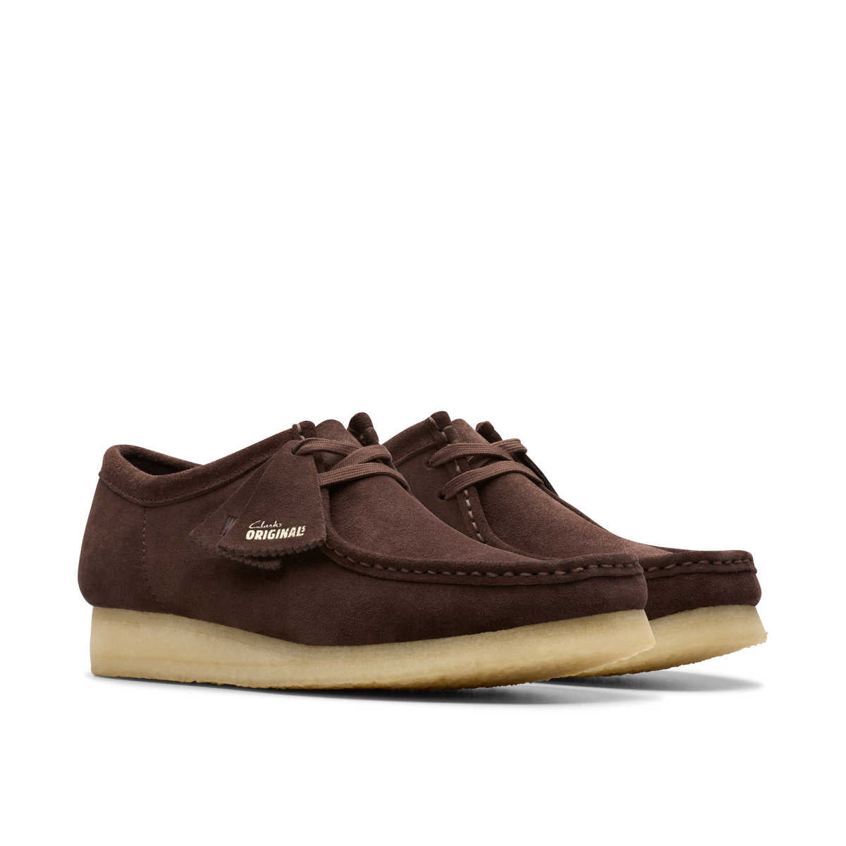 Clarks Wallabee Dark Brown Suede נעלי קלארקס לגברים