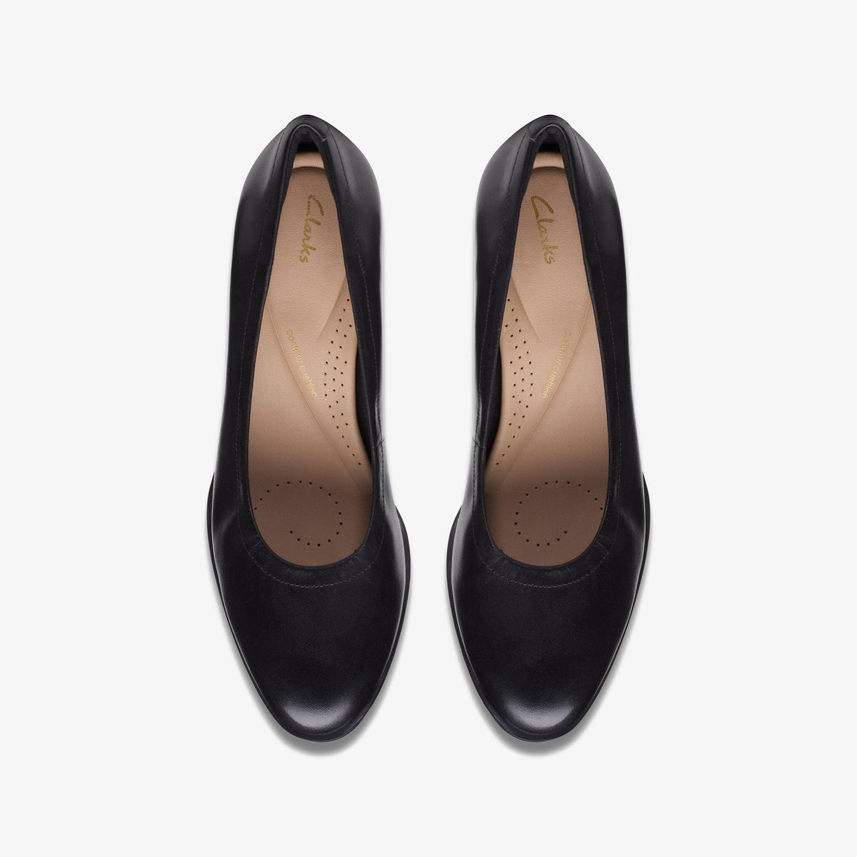 Clarks Freva 55 Court Black נעלי עקב לנשים