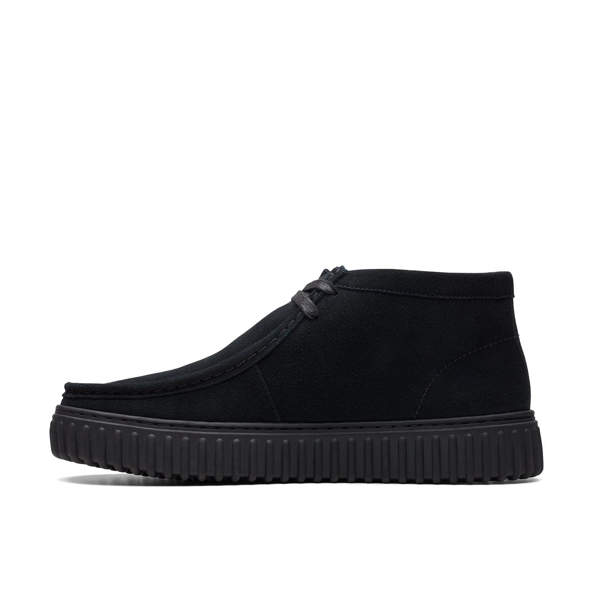Clarks Torhill Hi Black Men קלארקס סניקרס גברים