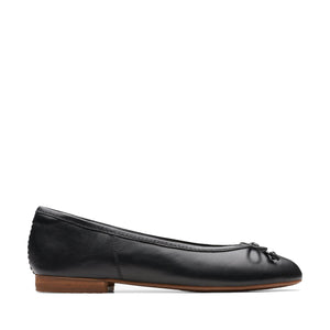 Clarks Fawna Lily Black נעלי בובה לנשים קלארקס