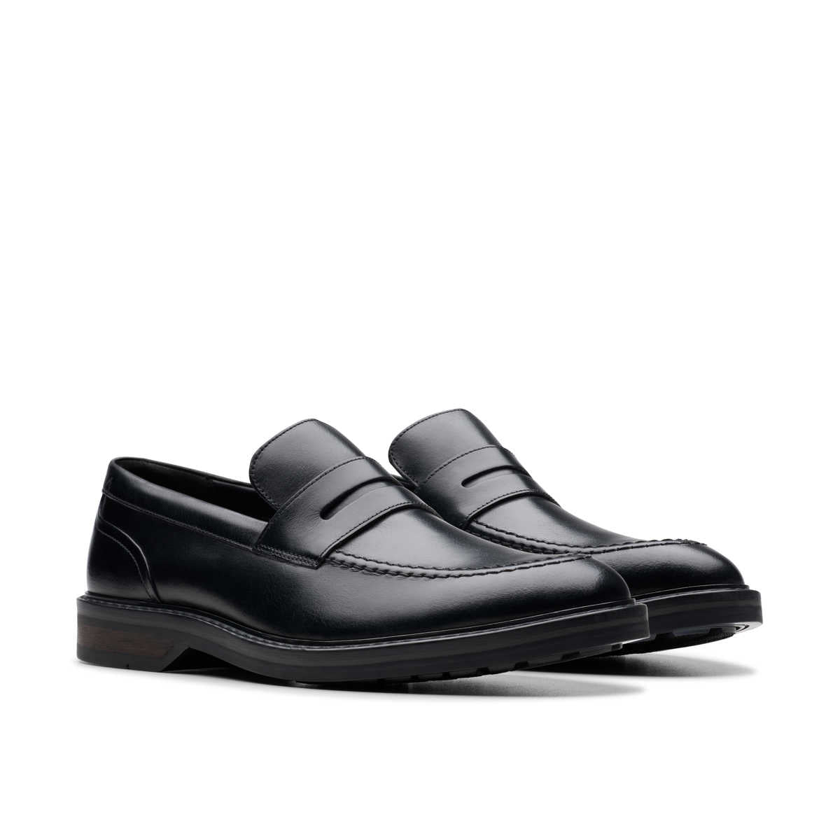 Clarks Aldwin Step Black Men נעלי גברים קלארקס