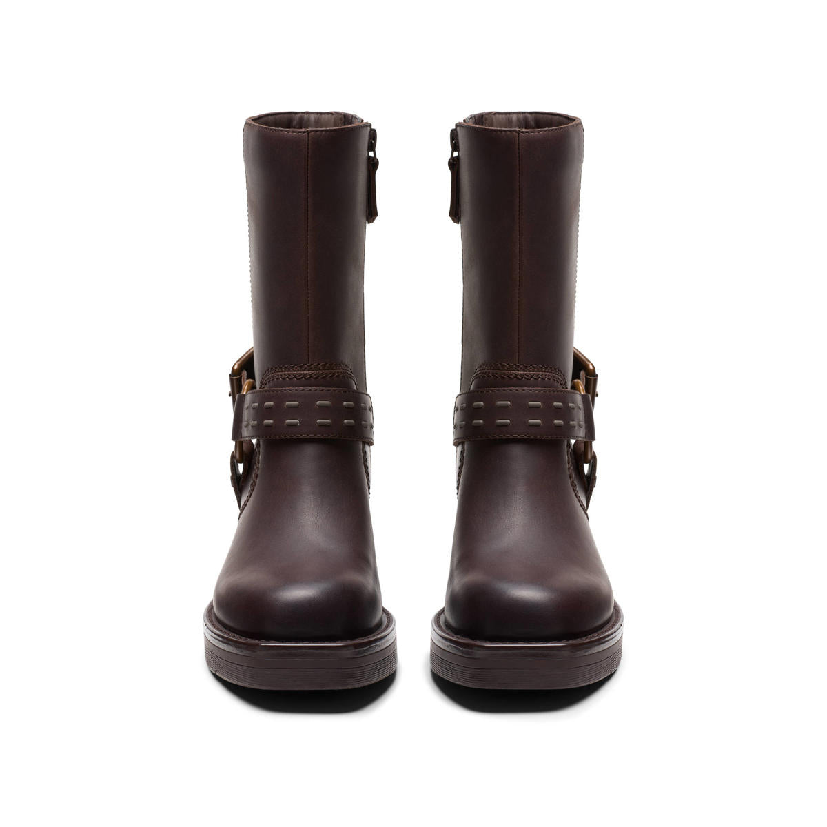 Clarks Rebelle Up Walnut מגפי קלארקס לנשים